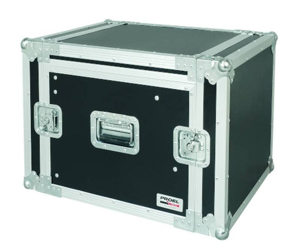 Proel 19" Rack Mixer Case 8U+Mixer@ 10U 45cm BLACK