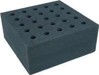 Proel Flightcase Insert High Density Foam For 25 Mics