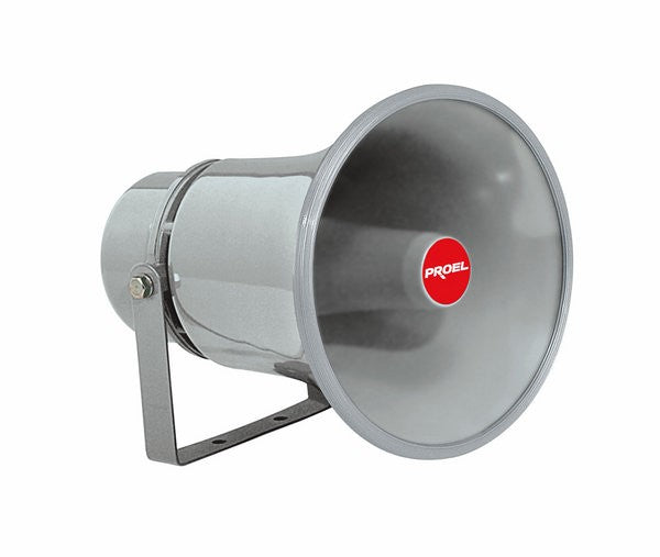 Proel Outdoor Horn Speaker 15W Swivel Bracket