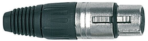 XLR5FV XLR Connector 5 Pin Cord Plug FEMALE