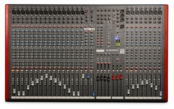 ZED428 Console 24 Mono+2 Stereo 6 Aux 4 Grp USB Interface