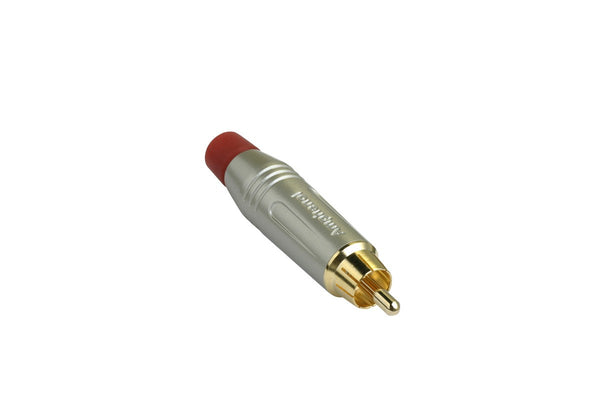 Amphenol  Rca Connector  Cord Plug  Male  Red