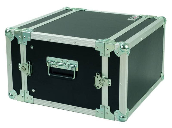 Proel 19" Rack Case 6U 2 Lids 33cm BLACK