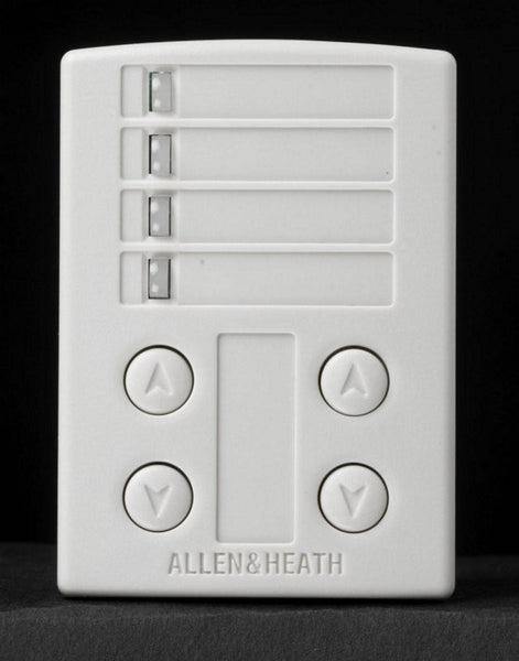 Allen and Heath Digital System Remote Wall Plate 4 x Switch+LED