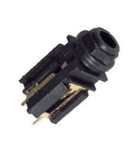 Stereo Jack Connector 6.3mm PCB Mount+Switch FEMALE