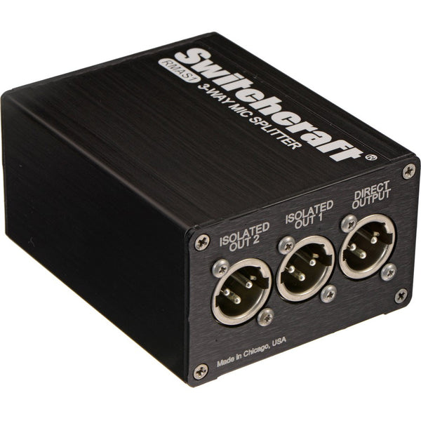 Switchcraft 1 > 3 XLR Splitter