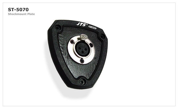 JTS Desk Mic Holder Recessed Shock Mount Plate