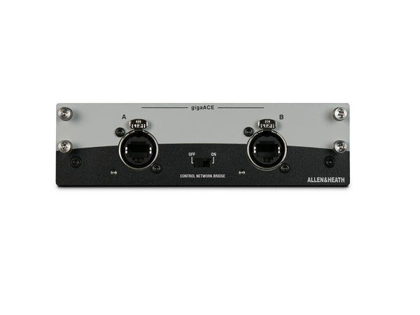 Allen and Heath GigaACE 128x128 96kHz audio interface card for digital