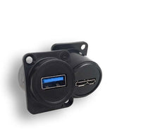 Switchcraft USB A Connector USB 3.0 to Micro USB 3.0 BLACK