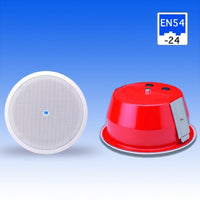 CES 100V Ceiling Speaker 8" 10W Quick Mount WHITE