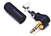 Switchcraft Mini Stereo Jack Connector 3.5mm Cord Plug 90Âº