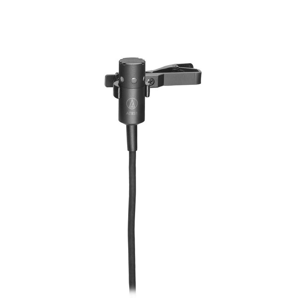 AT831B Clip On Lavaliere Instrument Mic Condenser Cardioid