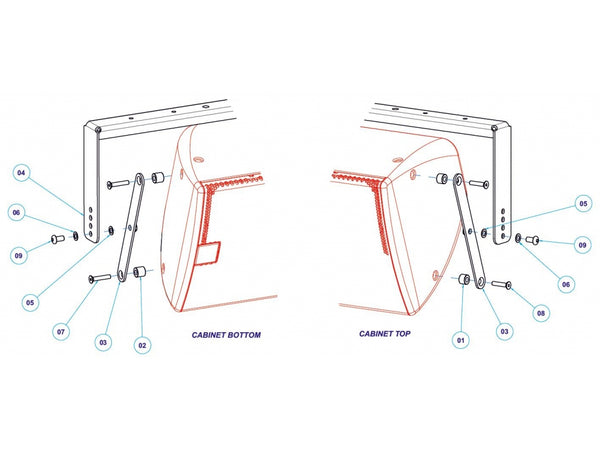 Martin CDD15 Yoke Assembly WHITE