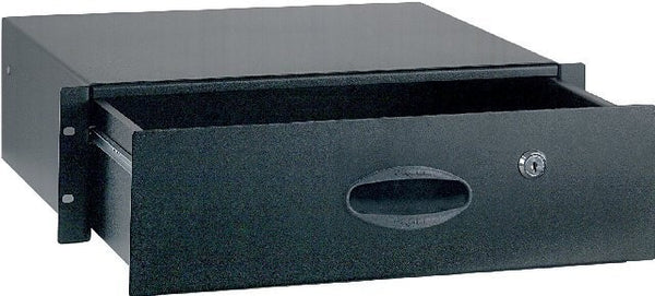 Proel 19" Rack Drawer 3U Lockable