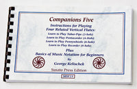 Susato - Oriole Whistles and The "Four-Winds" Vertical Flute Set