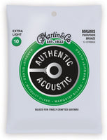 Martin - Authentic Marquis Silked Phosphor Bronze 12 String Guitar Strings - 10/47