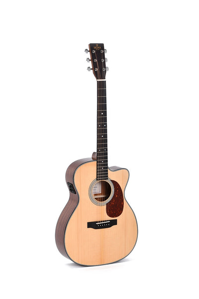 Sigma - 000MC-1E Cutaway Acoustic Electric Guitar - Solid Spruce Top