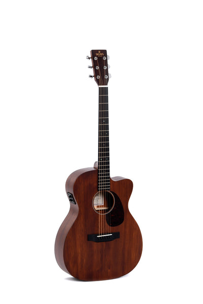 Sigma - 000MC-15E Cutaway Acoustic Electric Guitar - Mahogany