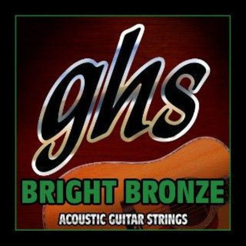 GHS - Bright Bronze Acoustic Guitar Strings - 13/56