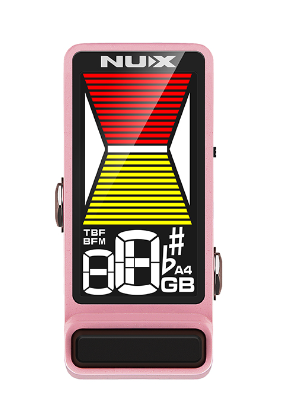 NUX - Flow Tune Mini Pedal Tuner - Pink