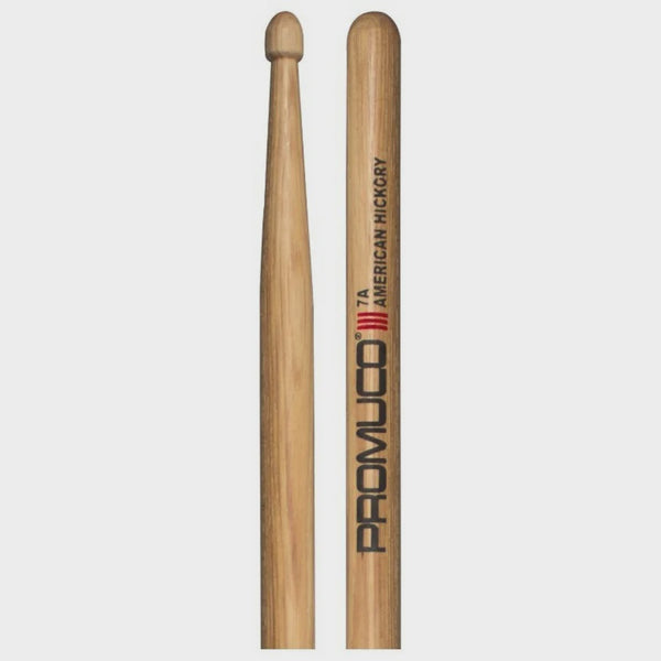 Promuco - American Hickory Wood Tip Drumsticks - 7A