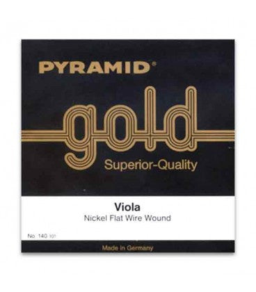 Pyramid Gold - 4/4 Size Viola String Set
