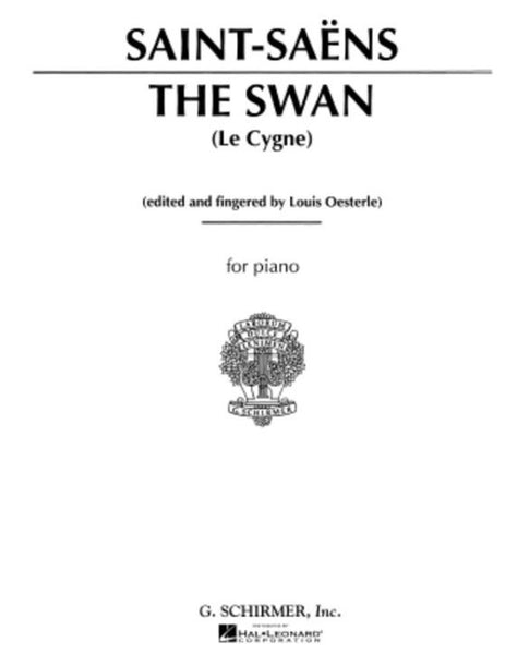 Saint-Saëns - The Swan (Le Cygne) for Piano