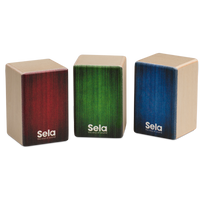 Sela - Mini Cajon Shaker Set (3 Piece)