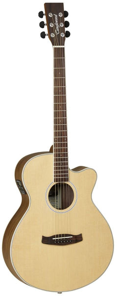 Tanglewood - Discovery Super Folk - Cutaway Acoustic Electric Guitar - Natural