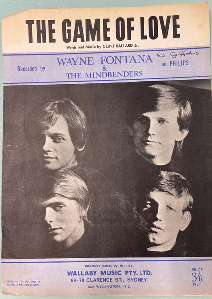 The Game of Love - Wayne Fontana & The Mind Benders (Second Hand)
