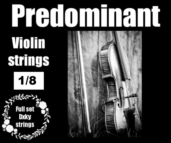 Predominant - DXKY Violin Strings - 1/8 Size