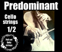 Predominant - DXKY Cello Strings - 1/2 Size