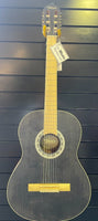 Valencia - VC354 Full Size Hybrid Classical Guitar - Black