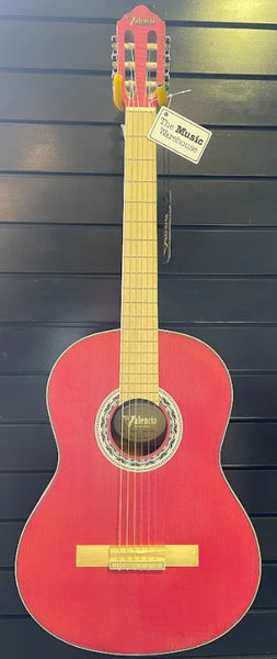 Valencia - VC354 Full Size Hybrid Classical Guitar - Pink