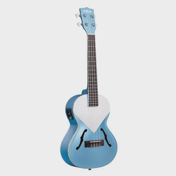 Kala - Archtop Tenor Ukulele - Lake Shore Blue